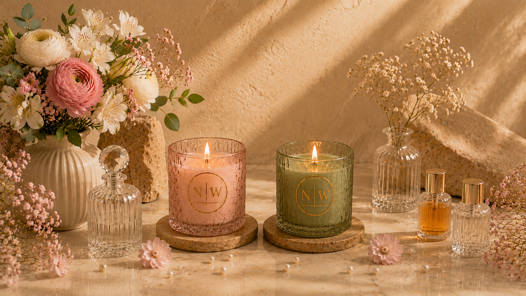 Scented Candles by Noor & Wick